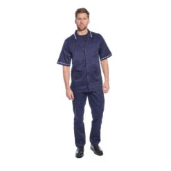 Tunique Médicale Homme Portwest Workwear -Vêtements Travail Série tunique homme portwest workwear marine porte