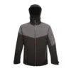 Veste à Détails Réfléchissants 3 Couches Softshell Regatta Professional X-PRO DROPZONE II -Vêtements Travail Série veste a details reflechissants 3 couches softshell regatta professional x pro dropzone ii noir gris 1
