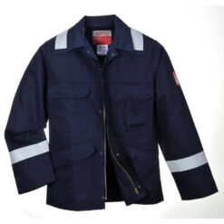 Veste Ignifugée Portwest Bizflame Plus 7 Veste Ignifugée Portwest Bizflame Plus -Vêtements Travail Série veste bizflame plus portwest marine ouvert