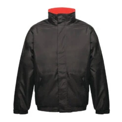 Veste Bomber Doublée Polaire Regatta Professional DOVER -Vêtements Travail Série veste bomber doublee polaire regatta professional dover noir rouge