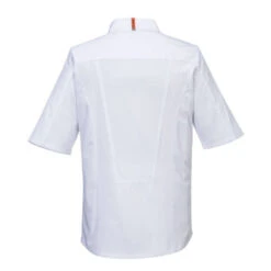 Veste Cuisine Manches Courtes Maille Respirable Portwest -Vêtements Travail Série veste cuisine maille respirable portwest blanc 1