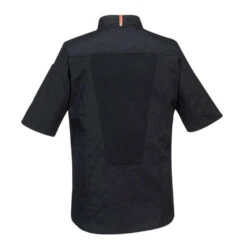 Veste Cuisine Manches Courtes Maille Respirable Portwest -Vêtements Travail Série veste cuisine maille respirable portwest noir 1