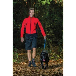 Veste D'activité Softshell Result -Vêtements Travail Série veste d activite softshell result rouge mannequin