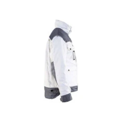 Veste De Peintre Blaklader Hiver Matelassée -Vêtements Travail Série veste de peintre hiver blaklader blanc gris cote 1