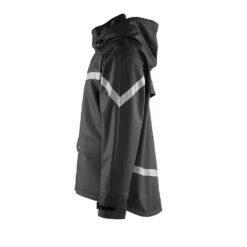 Veste De Pluie Blaklader Imperméable Et Coupe-vent -Vêtements Travail Série veste de pluie blaklader noir cote 2