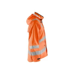 Veste De Pluie étanche Blaklader Haute Visibilité -Vêtements Travail Série veste de pluie blaklader orange cote1