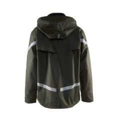 Veste De Pluie Blaklader Imperméable Et Coupe-vent -Vêtements Travail Série veste de pluie blaklader vert armee dos