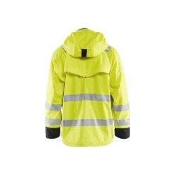 Veste De Pluie étanche Blaklader Haute Visibilité -Vêtements Travail Série veste de pluie etanche blaklader haute visibilite jaune noir dos