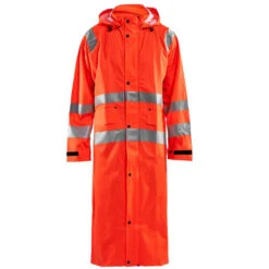 Manteau De Pluie Imperméable Blaklader Haute Visibilité Classe 3 30 Manteau De Pluie Imperméable Blaklader Haute Visibilité Classe 3 -Vêtements Travail Série veste de pluie haute visibilite homme blaklader orange
