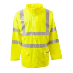 Veste De Pluie Haute Visibilité Multi Risques Portwest SEALTEX -Vêtements Travail Série veste de pluie haute visibilite portwest sealtex col ferme
