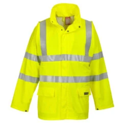 Veste De Pluie Haute Visibilité Multi Risques Portwest SEALTEX -Vêtements Travail Série veste de pluie haute visibilite portwest sealtex jaune