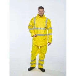 Veste De Pluie Haute Visibilité Multi Risques Portwest SEALTEX -Vêtements Travail Série veste de pluie haute visibilite portwest sealtex jaune porte