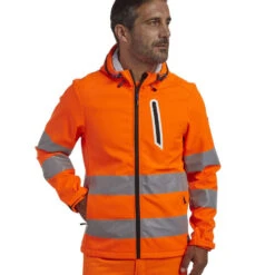 Veste De Travail Haute Visibilité Softshell Diadora 20471:2013 3 23 Veste De Travail Haute Visibilité Softshell Diadora 20471:2013 3 -Vêtements Travail Série veste de travail haute visibilite softshell diadora 20471 2013 3 orange action1