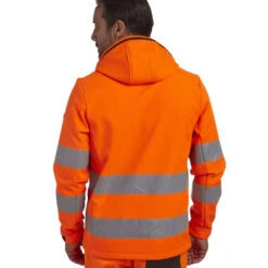 Veste De Travail Haute Visibilité Softshell Diadora 20471:2013 3 25 Veste De Travail Haute Visibilité Softshell Diadora 20471:2013 3 -Vêtements Travail Série veste de travail haute visibilite softshell diadora 20471 2013 3 orange action3