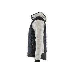 Veste De Travail Hybride Avec Rembourrage Thermo Blaklader 28 Veste De Travail Hybride Avec Rembourrage Thermo Blaklader -Vêtements Travail Série veste de travail hybride avec rembourrage thermo blaklader gris droite