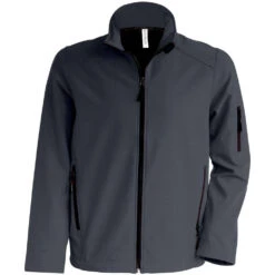Veste De Travail Softshell Kariban 15 Veste De Travail Softshell Kariban -Vêtements Travail Série veste de travail softshell kariban gris fonce