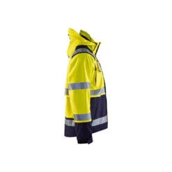 Veste Haute Visibilité Blaklader Hardshell 23 Veste Haute Visibilité Blaklader Hardshell -Vêtements Travail Série veste haute visibilite blaklader hardshell jaune bleu marine cote