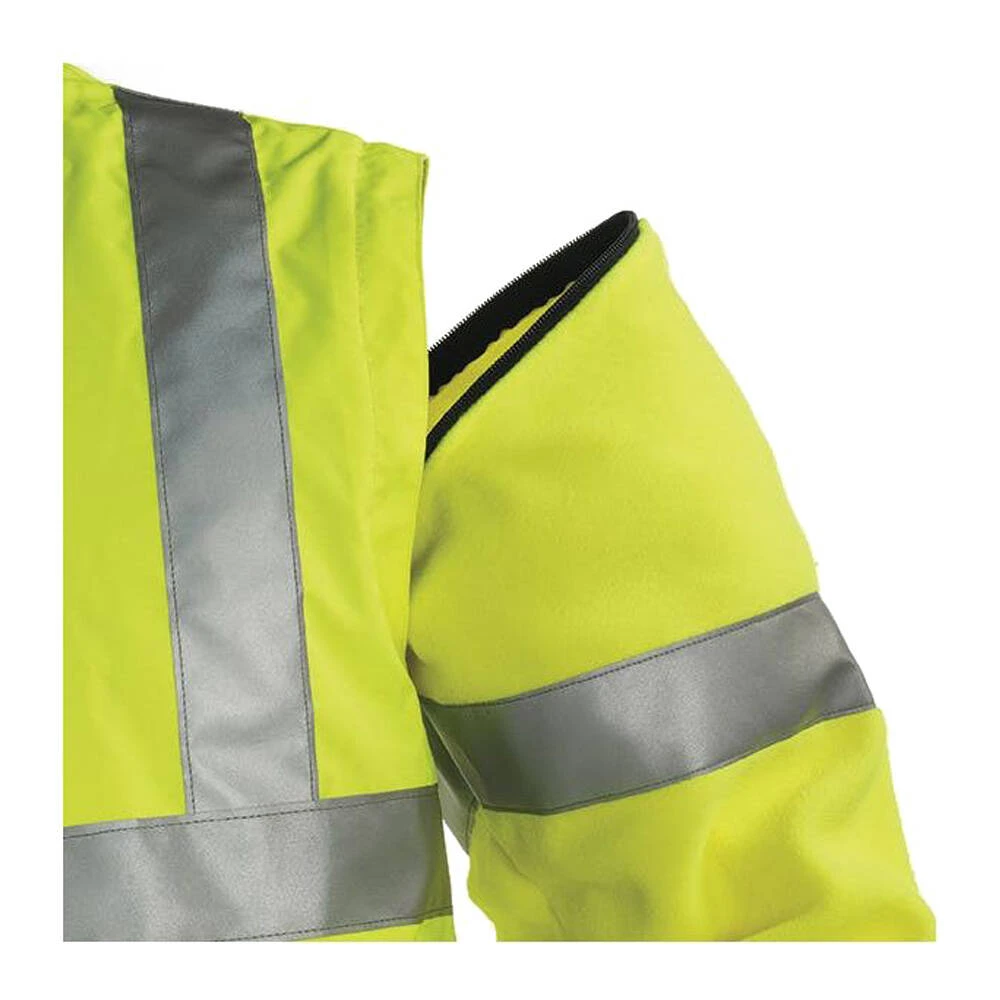 Veste Haute Visibilité 2 En 1 Doublée Polaire Manches Amovibles Coverguard Hi-Aay 4 Veste Haute Visibilité 2 En 1 Doublée Polaire Manches Amovibles Coverguard Hi-Aay – Image 2