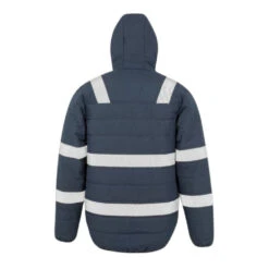 Veste Haute Visibilité En Polyester Recyclé RESULT 11 Veste Haute Visibilité En Polyester Recyclé RESULT -Vêtements Travail Série veste haute visibilite en polyester recycle result navy dos 2 1