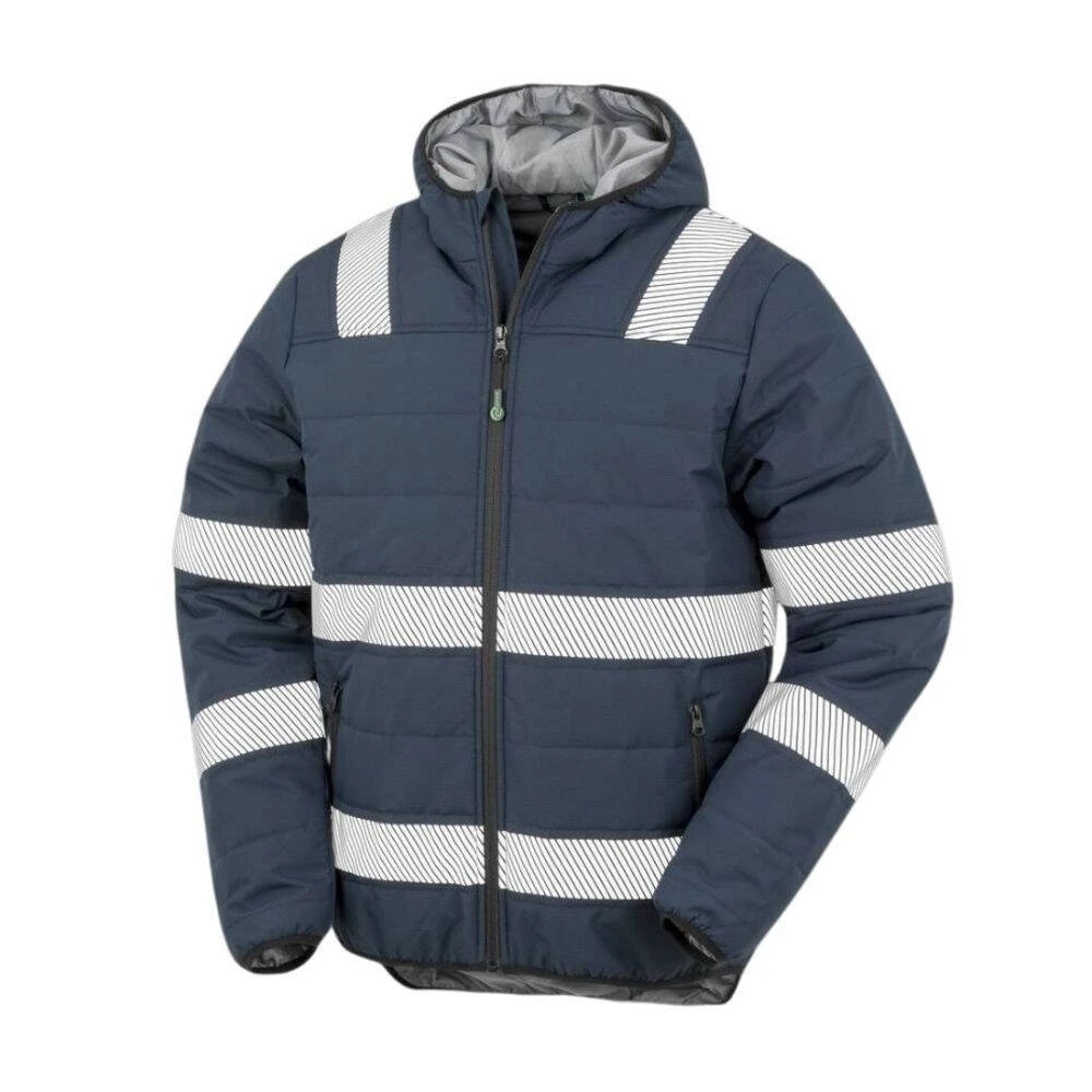 Veste Haute Visibilité En Polyester Recyclé RESULT 5 Veste Haute Visibilité En Polyester Recyclé RESULT – Image 3