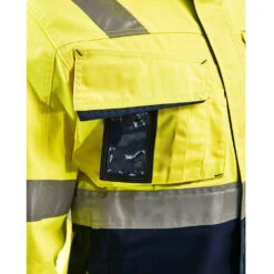 Veste Haute Visibilité Blaklader Light Weight -Vêtements Travail Série veste haute visibilite homme blaklader jaune marine detail
