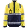 Veste Haute Visibilité Blaklader Bicolore Poche Badge 1 Veste Haute Visibilité Blaklader Bicolore Poche Badge -Vêtements Travail Série veste haute visibilite homme blaklader jaune marine 1