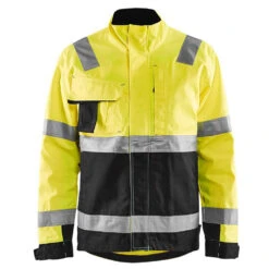 Veste Haute Visibilité Blaklader Light Weight -Vêtements Travail Série veste haute visibilite homme blaklader jaune noir