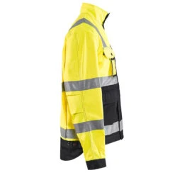 Veste Haute Visibilité Blaklader Bicolore Poche Badge 26 Veste Haute Visibilité Blaklader Bicolore Poche Badge -Vêtements Travail Série veste haute visibilite homme blaklader jaune noir cote1 2