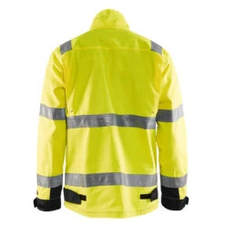 Veste Haute Visibilité Blaklader Light Weight -Vêtements Travail Série veste haute visibilite homme blaklader jaune noir dos