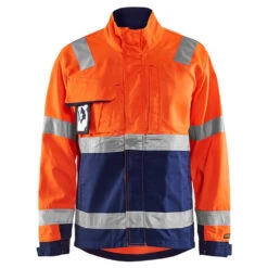 Veste Haute Visibilité Blaklader Light Weight -Vêtements Travail Série veste haute visibilite homme blaklader orange marine