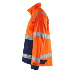 Veste Haute Visibilité Blaklader Light Weight -Vêtements Travail Série veste haute visibilite homme blaklader orange marine cote 2