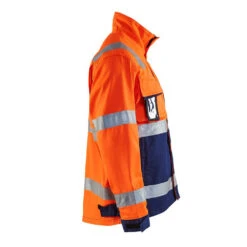 Veste Haute Visibilité Blaklader Light Weight -Vêtements Travail Série veste haute visibilite homme blaklader orange marine cote