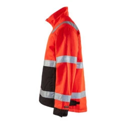 Veste Haute Visibilité Blaklader Light Weight -Vêtements Travail Série veste haute visibilite homme blaklader rouge noir cote 2
