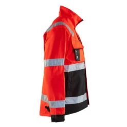 Veste Haute Visibilité Blaklader Light Weight -Vêtements Travail Série veste haute visibilite homme blaklader rouge noir cote