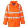 Veste Haute Visibilité Imperméable Sans Doublure Portwest SEALTEX -Vêtements Travail Série veste haute visibilite impermeable sans doublure portwest sealtex orange
