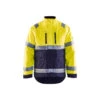 Veste Hiver Haute Visibilité Blaklader Imperméable -Vêtements Travail Série veste hiver haute visibilite blaklader jaune bleu marine
