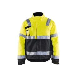 Veste Hiver Blaklader Haute Visibilité -Vêtements Travail Série veste hiver haute visibilite blaklader jaune noir