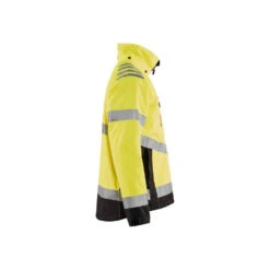 Veste Hiver Haute Visibilité Blaklader EN20471 CLASSE 3 -Vêtements Travail Série veste hiver haute visibilite blaklader jaune noir cote 1