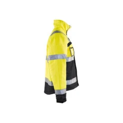 Veste Hiver Blaklader Haute Visibilité -Vêtements Travail Série veste hiver haute visibilite blaklader jaune noir cote