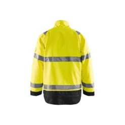 Veste Hiver Haute Visibilité Blaklader Imperméable -Vêtements Travail Série veste hiver haute visibilite blaklader jaune noir dos 5