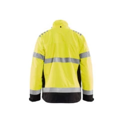 Veste Hiver Haute Visibilité Blaklader EN20471 CLASSE 3 -Vêtements Travail Série veste hiver haute visibilite blaklader jaune noir dos 8