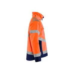 Veste Hiver Haute Visibilité Blaklader EN20471 CLASSE 3 -Vêtements Travail Série veste hiver haute visibilite blaklader orange marine cote 1