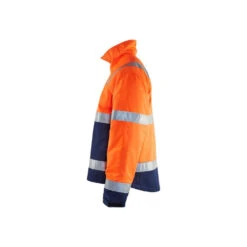 Veste Hiver Blaklader Haute Visibilité -Vêtements Travail Série veste hiver haute visibilite blaklader orange marine cote 2
