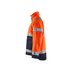 Veste Hiver Haute Visibilité Blaklader Imperméable -Vêtements Travail Série veste hiver haute visibilite blaklader orange marine cote 2 3