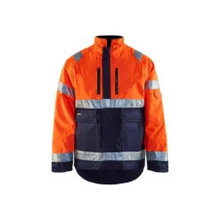 Veste Hiver Haute Visibilité Blaklader Imperméable -Vêtements Travail Série veste hiver haute visibilite blaklader orange marine 3