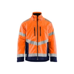 Veste Hiver Haute Visibilité Blaklader EN20471 CLASSE 3 -Vêtements Travail Série veste hiver haute visibilite blaklader orange marine 7