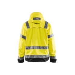 Veste Imperméable Haute Visibilité Blaklader -Vêtements Travail Série veste impermeable haute visibilite blaklader jaune noir dos