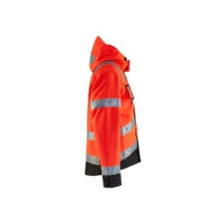 Veste Imperméable Haute Visibilité Blaklader -Vêtements Travail Série veste impermeable haute visibilite blaklader rouge noir cote