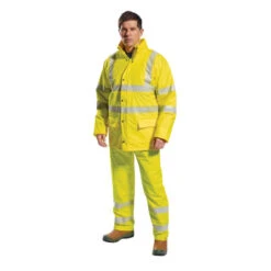 Veste Matelassée étanche Haute Visibilité Portwest SEALTEX ULTRA -Vêtements Travail Série veste matelassee portwest sealtex ultra jaune porte