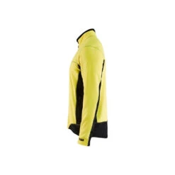 Veste Micropolaire Blaklader Anti Peluches -Vêtements Travail Série veste micropolaire blaklader jaune noir cote2 2